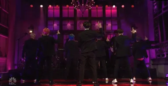 BTS Perform (Boy With Luv) feat. Halsey Live SNL on Saturday Night Live