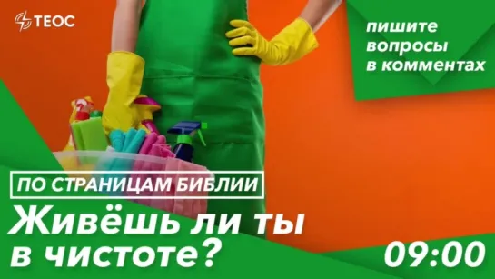 Живёшь ли ты в чистоте?