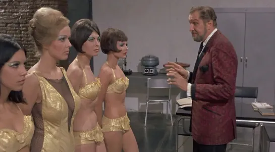 Le spie vengono dal semifreddo 1966 / Dr. Goldfoot and the Girl Bombs / Доктор Голдфут и девушки-бомбы (VincentPrice) rus