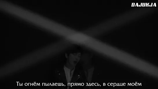 SUNWOO JUNG-A & JUNG YONG HWA - Fireworks (рус.саб)