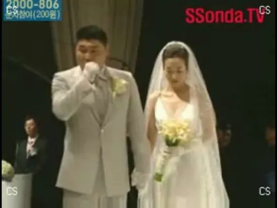 kim jong kook singing on kang ho dong wedding