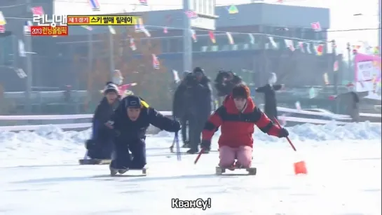 Running Man - EP 129 [рус.саб] 720p