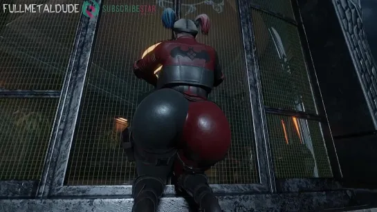 Rule 34 - 16 9 2girls 3d 3d (artwork) anal animal genitalia animated anus ass ass expansion balls batman  arkham knight bat