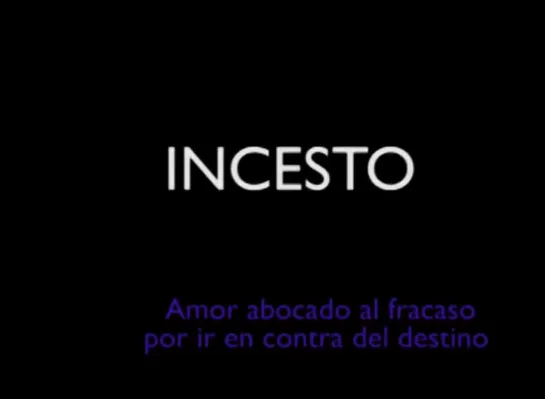 Incesto (2015) - Short film