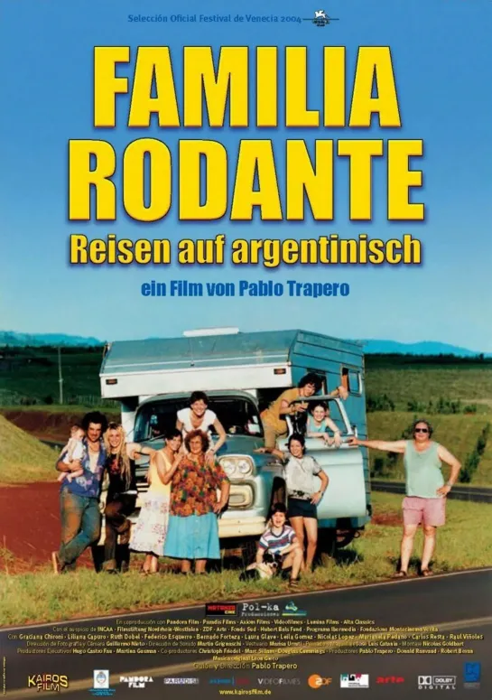 Семья на колесах _ Familia rodante (2004) Аргентина, Бразилия