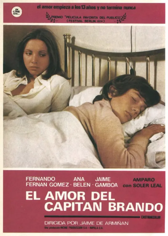 Любовь капитана Брандо _ El amor del capitán Brando (1974) Испания