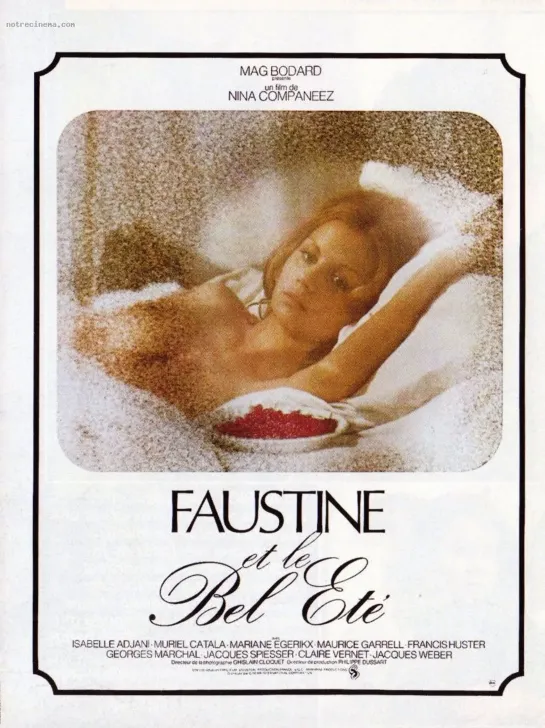 Фостин и прекрасное лето _ Faustine et le bel ete (1972)