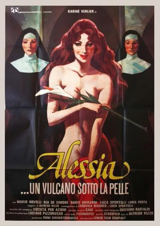 Алессия... Вулкан под кожей _ Alessia... un vulcano sotto la pelle (1978) Италия