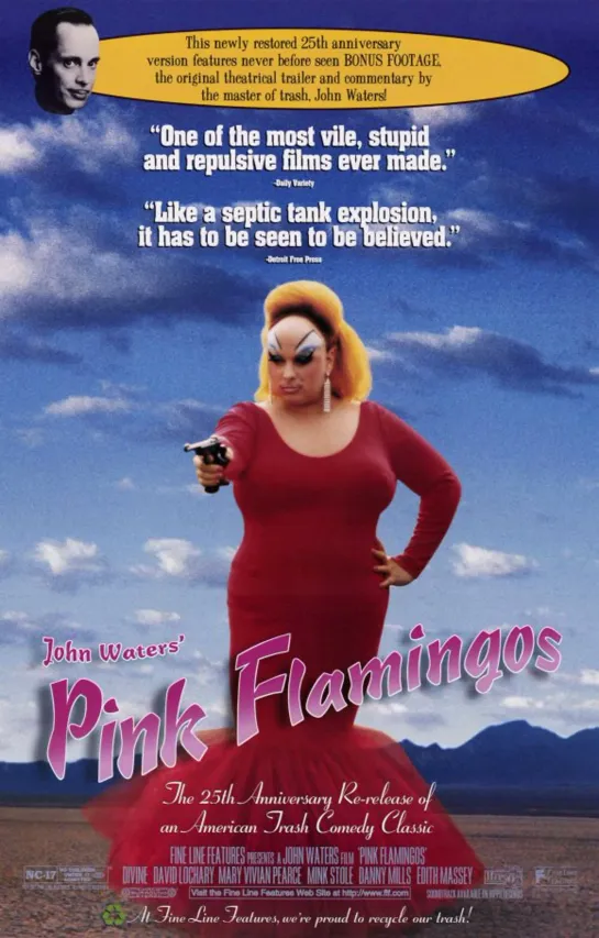 Розовые Фламинго _ Pink Flamingos (1972) США