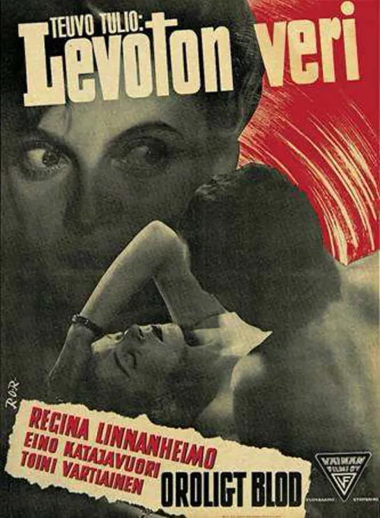 Беспокойная кровь _ Levoton veri _ Restless Blood (1946) Финляндия