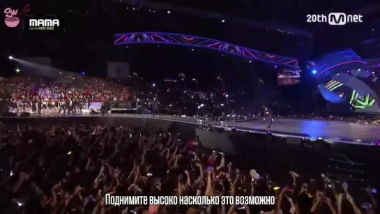 [GW] EXO - Lightsaber + Drop That MAMA2015 [рус.саб]