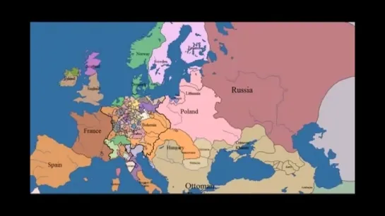 10 веков за 5 минут. Как менялась карта Европы.