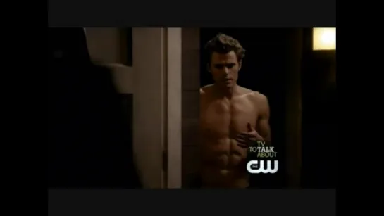 Paul Wesley torse nu (shirtless) - vampire diaries