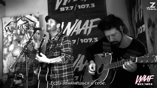 Stone Sour - Through the Glass ~Acoustic~ [рус.саб]