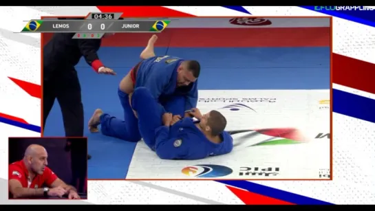 Jiddu Lemos vs Jose Junior final kimura #abudhabiGS