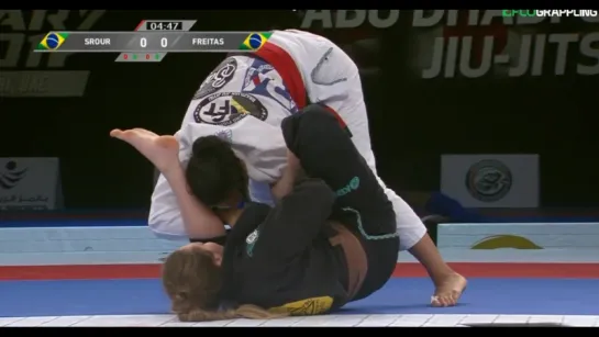 Ana Srour vs Brenda Freitas CHOKE #abudhabiGS