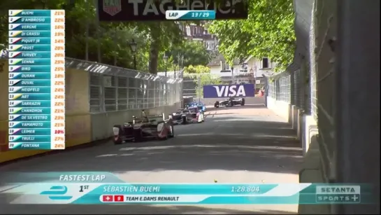 Formula E 2014-15. Этап 10 - Лондон. Гонка