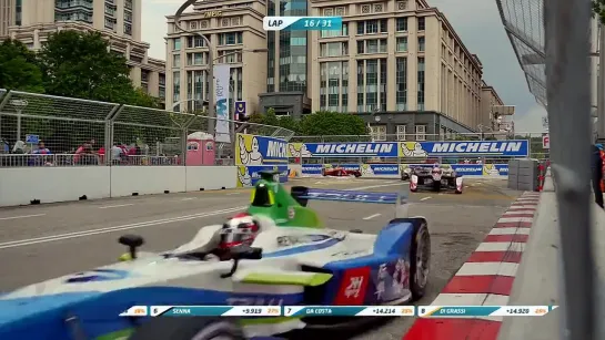 Formula E 2014-15. Этап 2 - Путраджайя. Гонка, английский