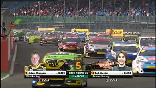 BTCC 2014. Этап 9 - Сильверстоун. Первая гонка