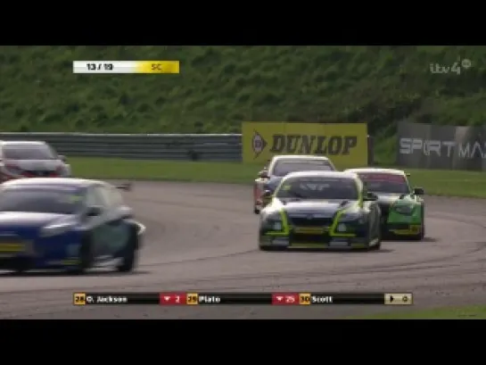 BTCC 2014. Этап 3 - Тракстон. Третья гонка