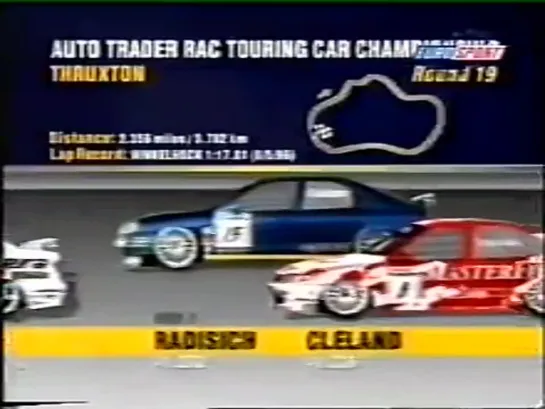 BTCC 1997. Этап 10 - Тракстон. Первая гонка