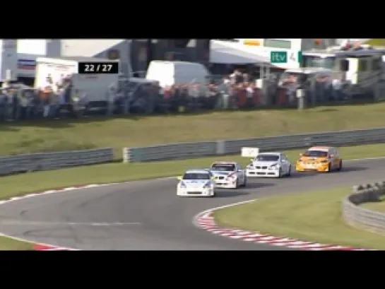 BTCC 2008. Этап 10 - Брэндс-Хэтч. Третья гонка