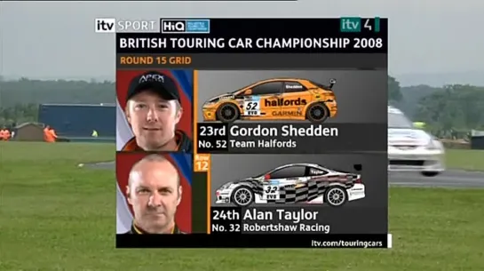 BTCC 2008. Этап 5 - Крофт. Третья гонка