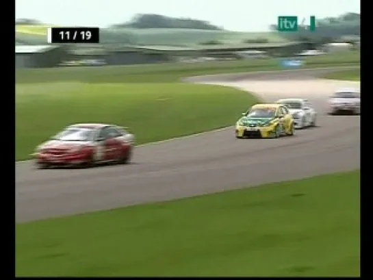 BTCC 2008. Этап 4 - Тракстон. Вторая гонка