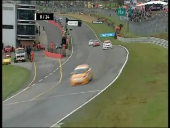 BTCC 2008. Этап 1 - Брэндс-Хэтч. Первая гонка