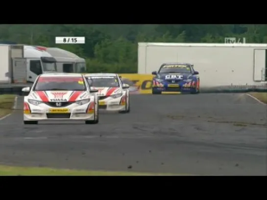 BTCC 2012. Этап 5 - Крофт. Вторая гонка