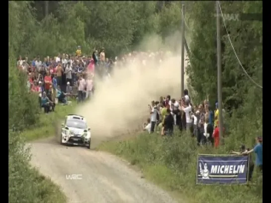 WRC 2012. Этап 8 - Финляндия. Второй день