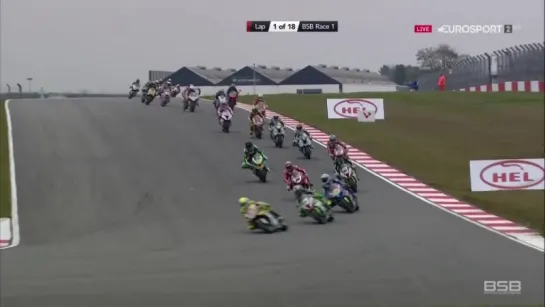 BSBK 2018. Этап 1 - Донингтон Парк. Первая гонка