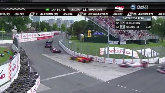 IndyCar 2014. Этап 13 - Торонто, Виасат