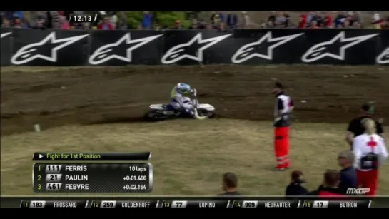 MXGP 2015. Этап 10 - Гран-При Германии. Вторая гонка