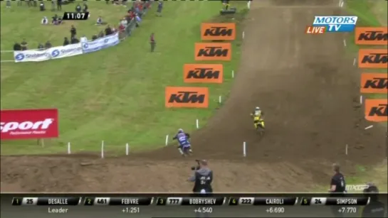 MXGP 2015. Этап 7 - Гран-При Великобритании. Вторая гонка