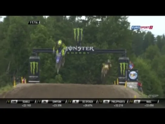 FIM Motocross 2014. Этап 12 - Гран-При Швеции. MX-1 - Первый заезд