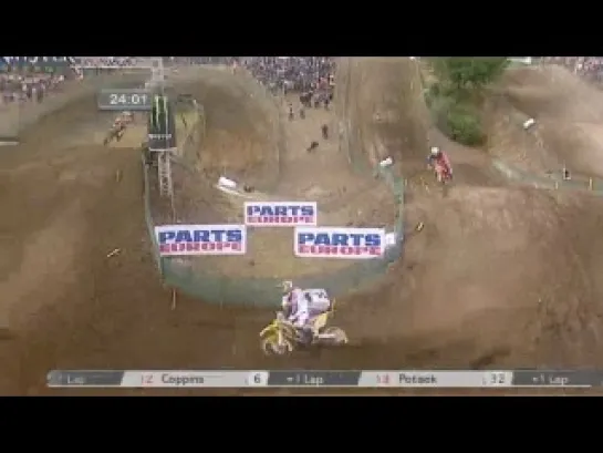 MX1 / MX2 2012. Этап 16 - Гран-При Германии. Первые гонки