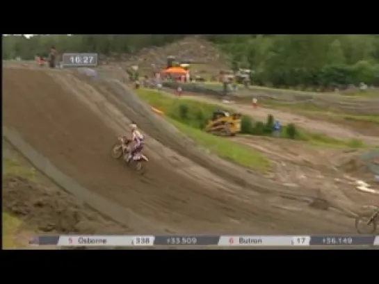 FIM Motocross 2012. Этап 9 - Швеция. Обзор (на русском)