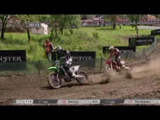 FIM Motocross 2012. Этап 8 - Бельгия. Обзор (на русском)