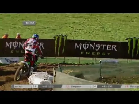 MX1 2012. Этап 13 - Гран-При Великобритании. Вторая гонка