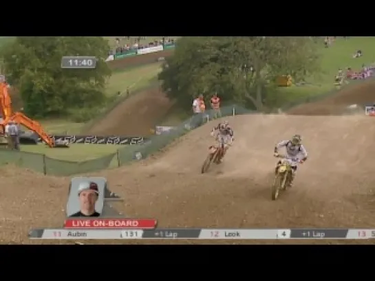 MX1 2012. Этап 13 - Гран-При Великобритании. Первая гонка