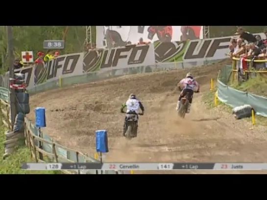 MX2 2012. Этап 12 - Гран-При Чехии. Вторая гонка