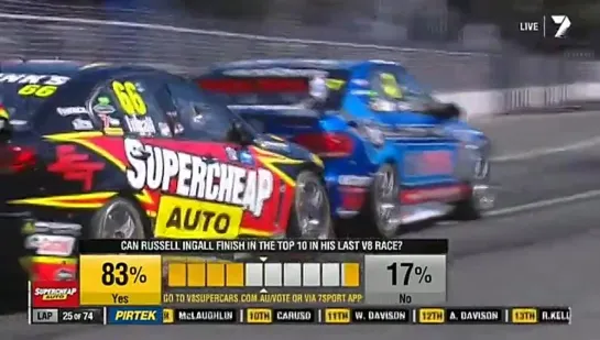 V8 Supercars 2013. Этап 14 - Сидней. Вторая гонка