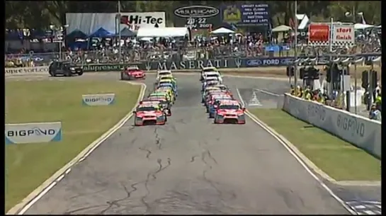 V8 Supercars 2009. Этап 13 - Барбагалло. Первая гонка