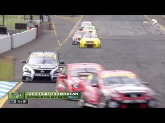 V8 Supercars 2013. Этап 10 - Сэндаун. Первая квалификационная гонка, LTR