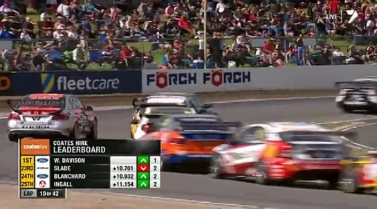 V8 Supercars 2013. Этап 4 - Барбагалло. Вторая гонка