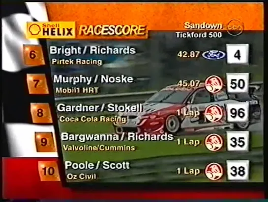 V8 Supercars 1998. Внезачётный этап - Сэндаун, часть 1