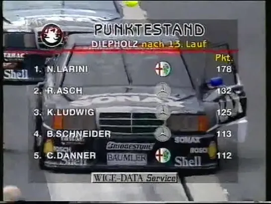 DTM 1993. Этап 7 - Дипхольц. Обе гонки