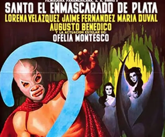 Santo vs. las mujeres vampiro 1962 / Santo Versus the Vampire Women / Санто против вампирши ENG+(eng sub)