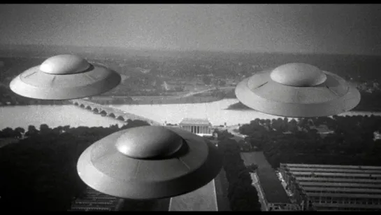 From Earth vs. the Flying Saucers 1956 ( Man or Astro-Man - Television Fission )